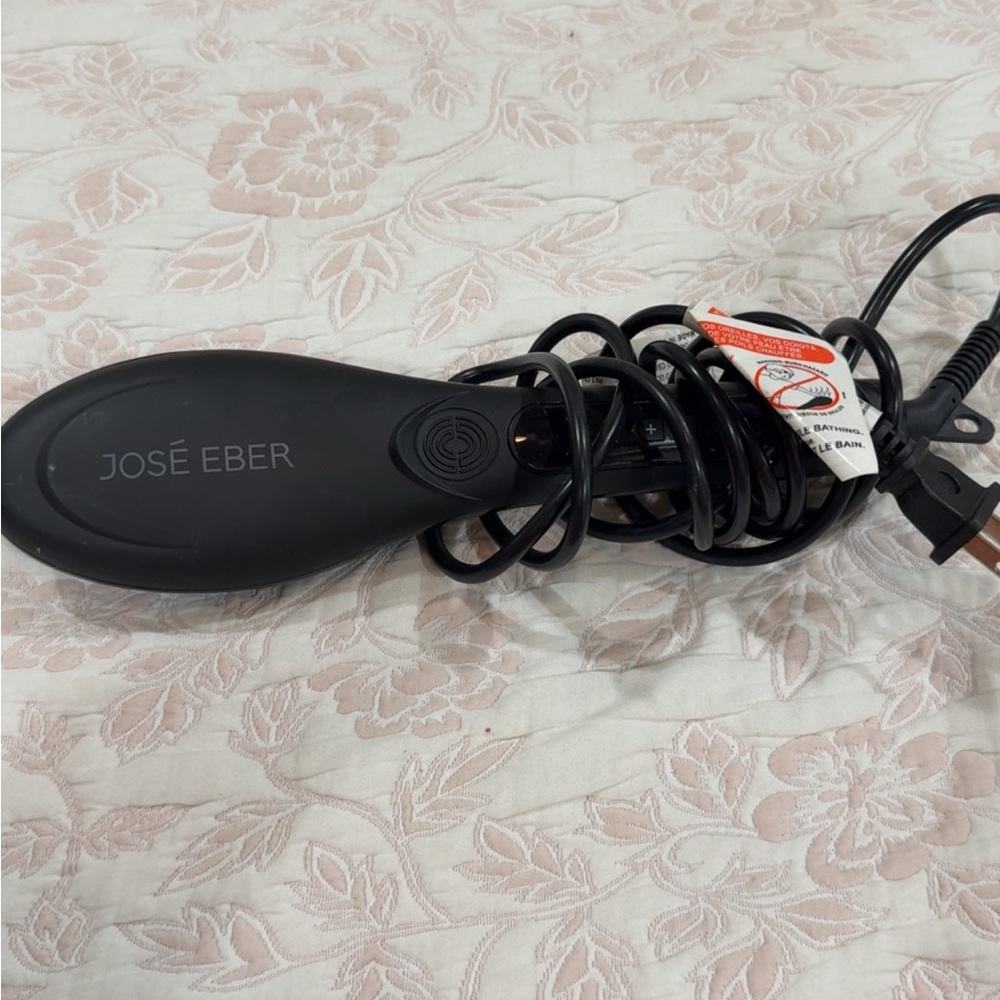 José Eber Black Mens Beard Straightener